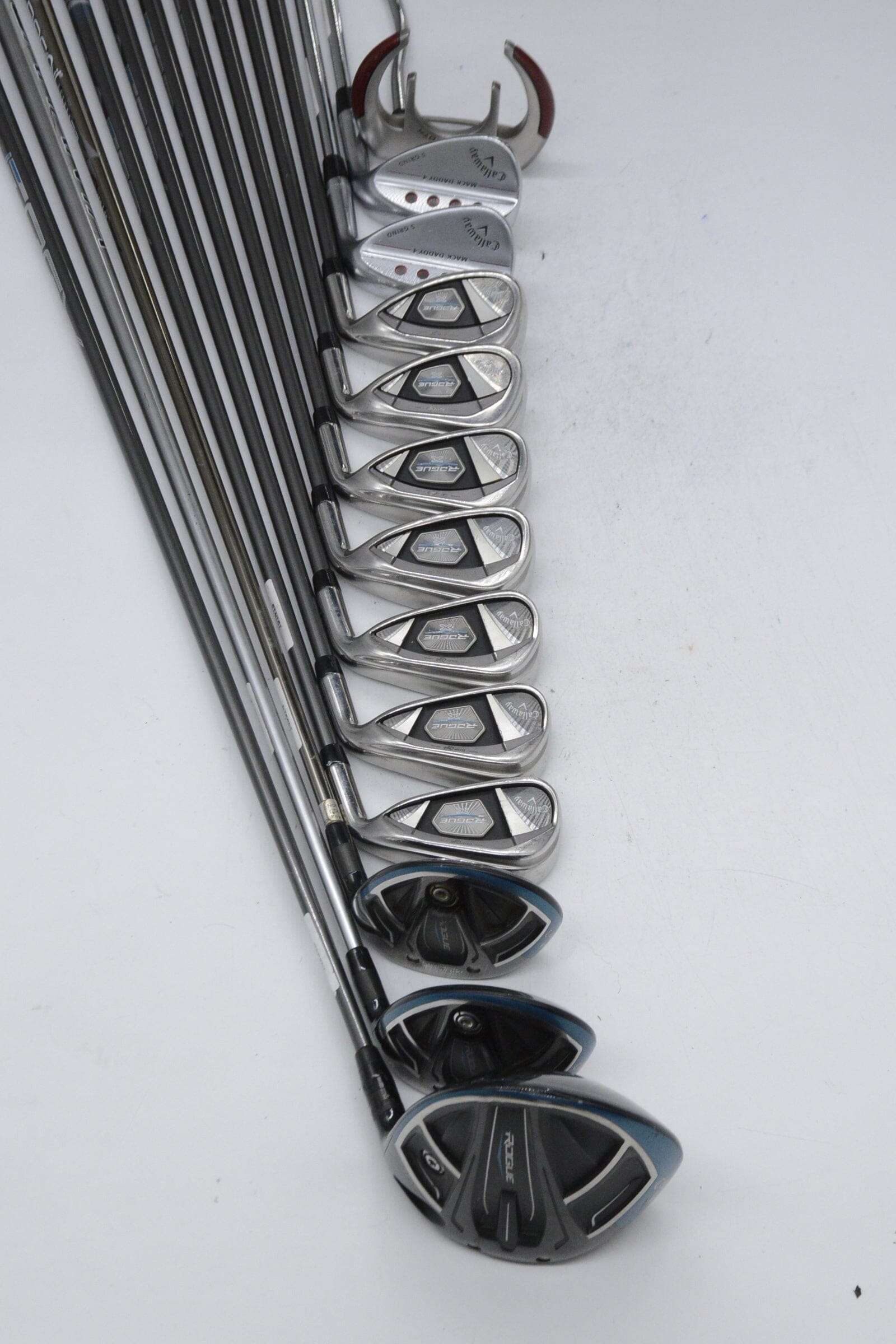 Callaway Rogue X Mixed Full Set R Flex -0.5" Golf Clubs GolfRoots 