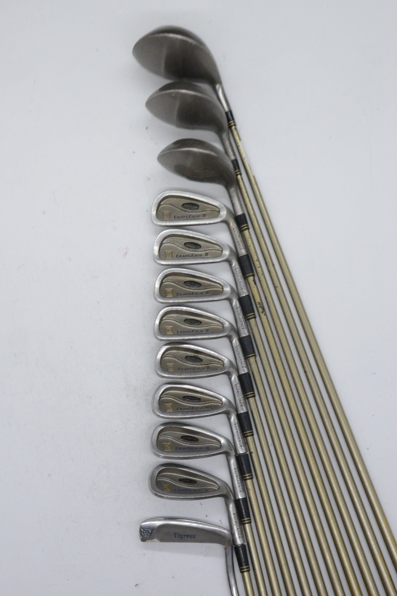 Women's Square Two Light & Easy II Mixed Full Set W Flex -0.25" Golf Clubs GolfRoots 