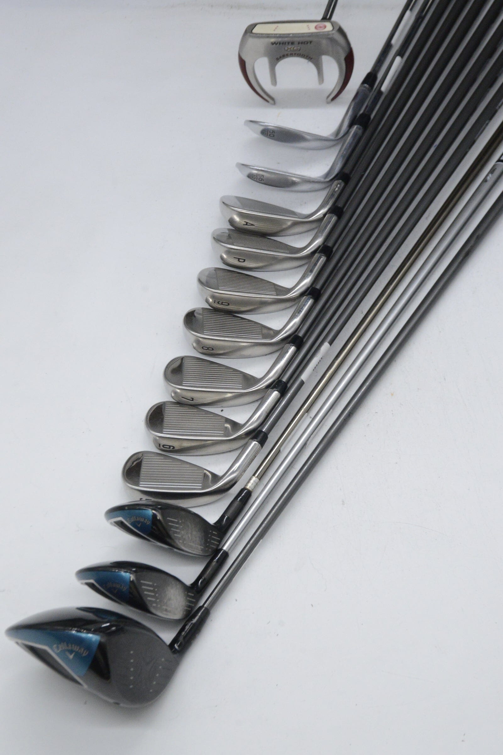 Callaway Rogue X Mixed Full Set R Flex -0.5" Golf Clubs GolfRoots 