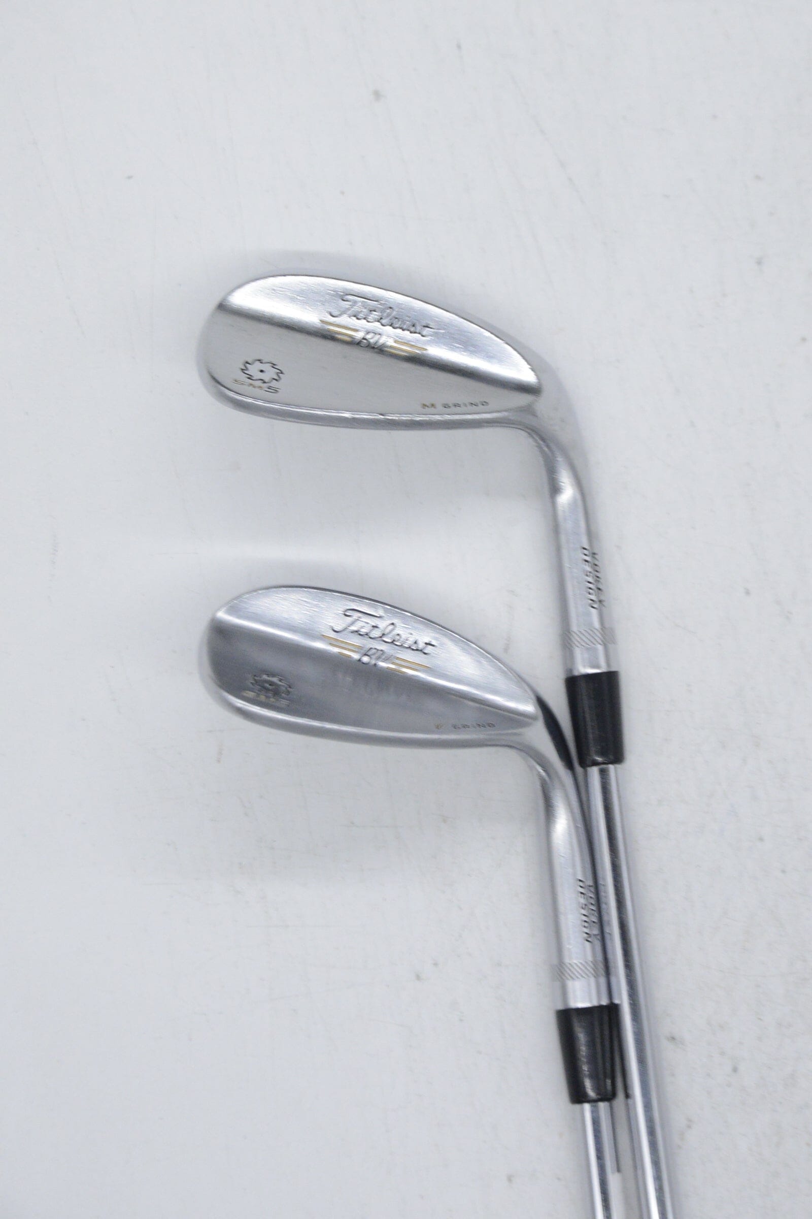 Titleist Vokey SM5 Tour Chrome 54 & 58 Degree Wedge Set Wedge Flex Golf Clubs GolfRoots 