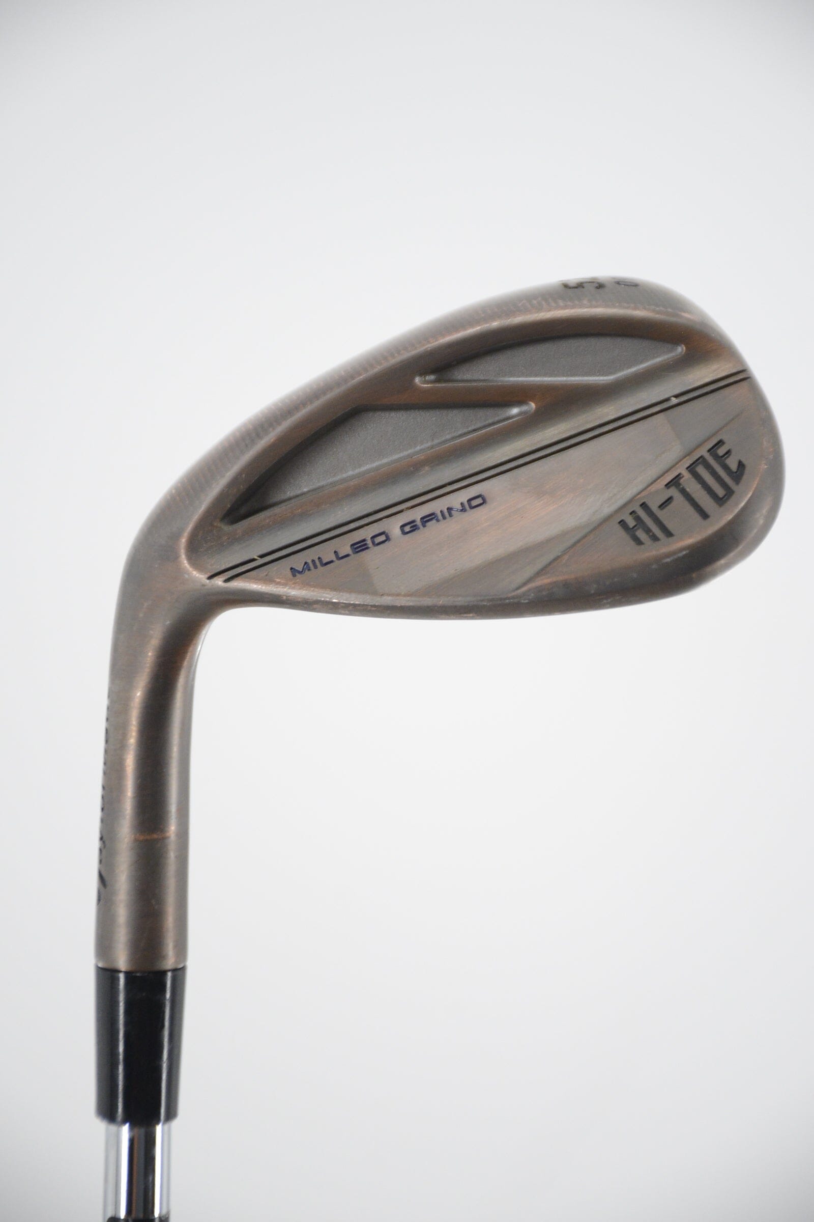 Lefty TaylorMade Hi Toe 3 Copper 52 Degree Wedge Wedge Flex 35"
