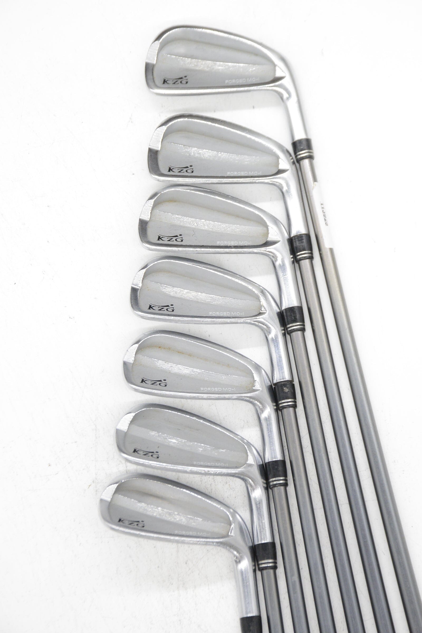 KZG Forged MO-1 4-PW Iron Set SR Flex +0.25" Golf Clubs GolfRoots 