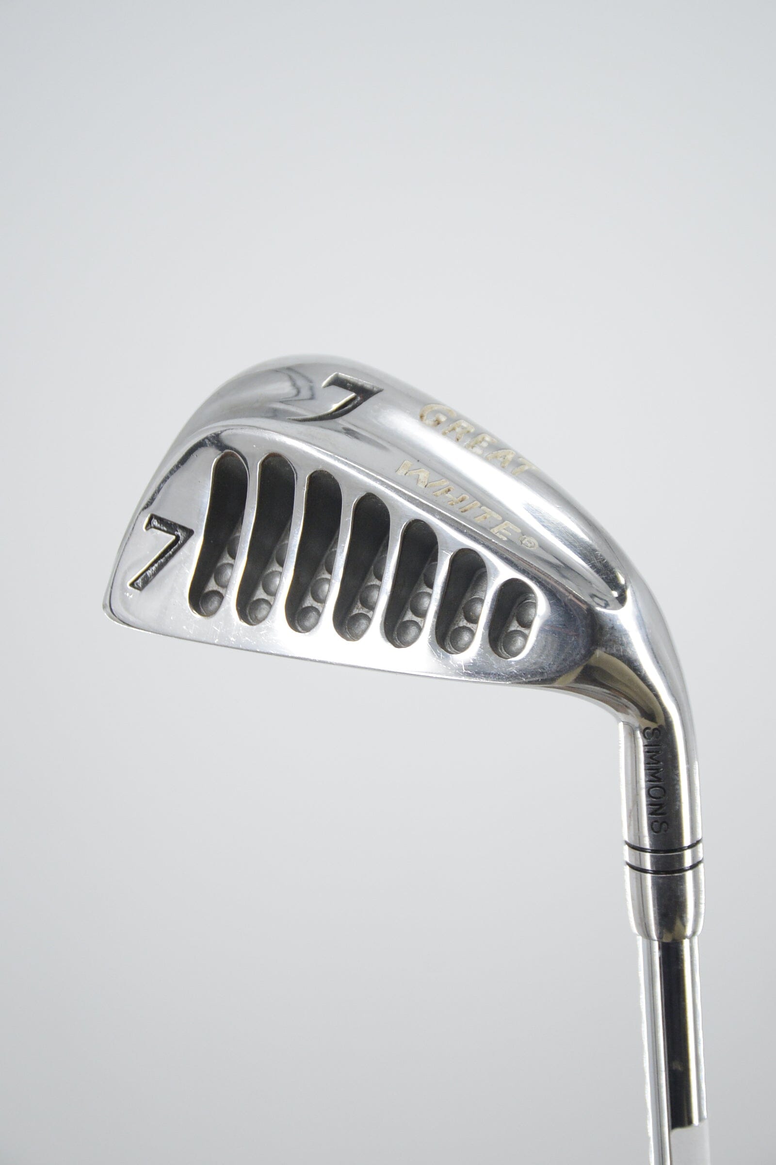 Simmons Great White 7 Iron S Flex 36.25" Golf Clubs GolfRoots 