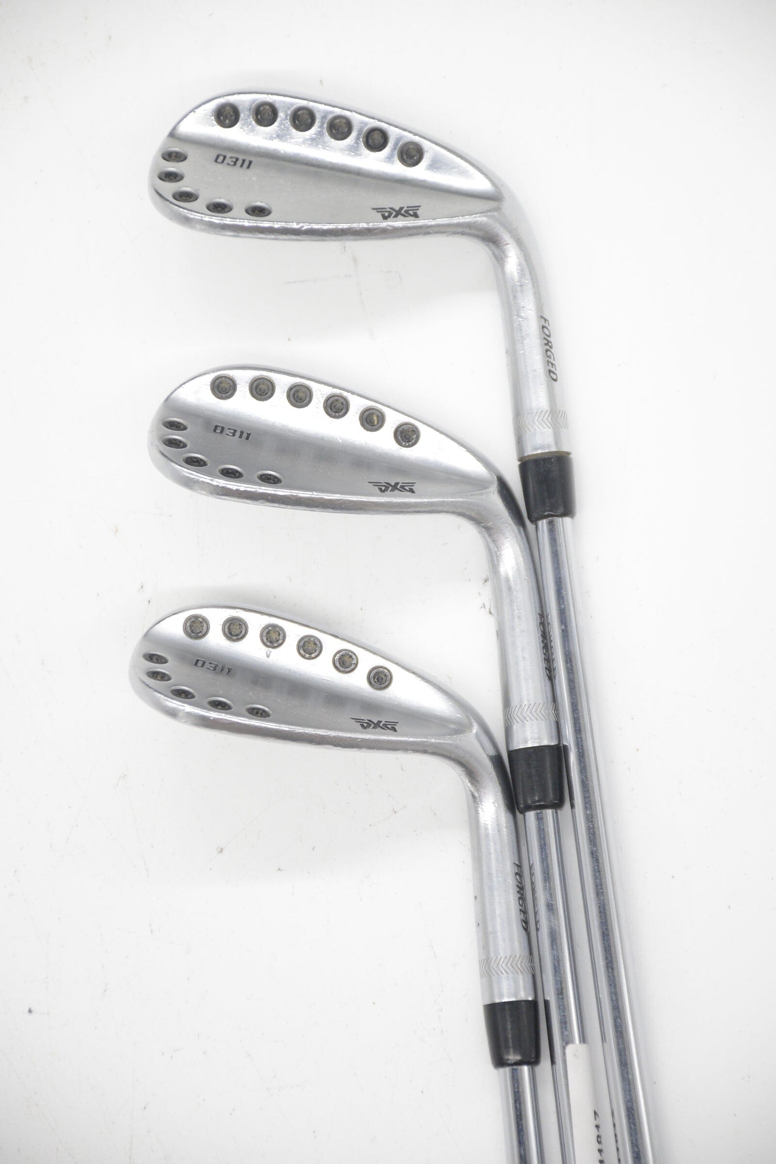 PXG 0311 Forged 50, 56, 60 Degree Wedge Set R Flex Golf Clubs GolfRoots 