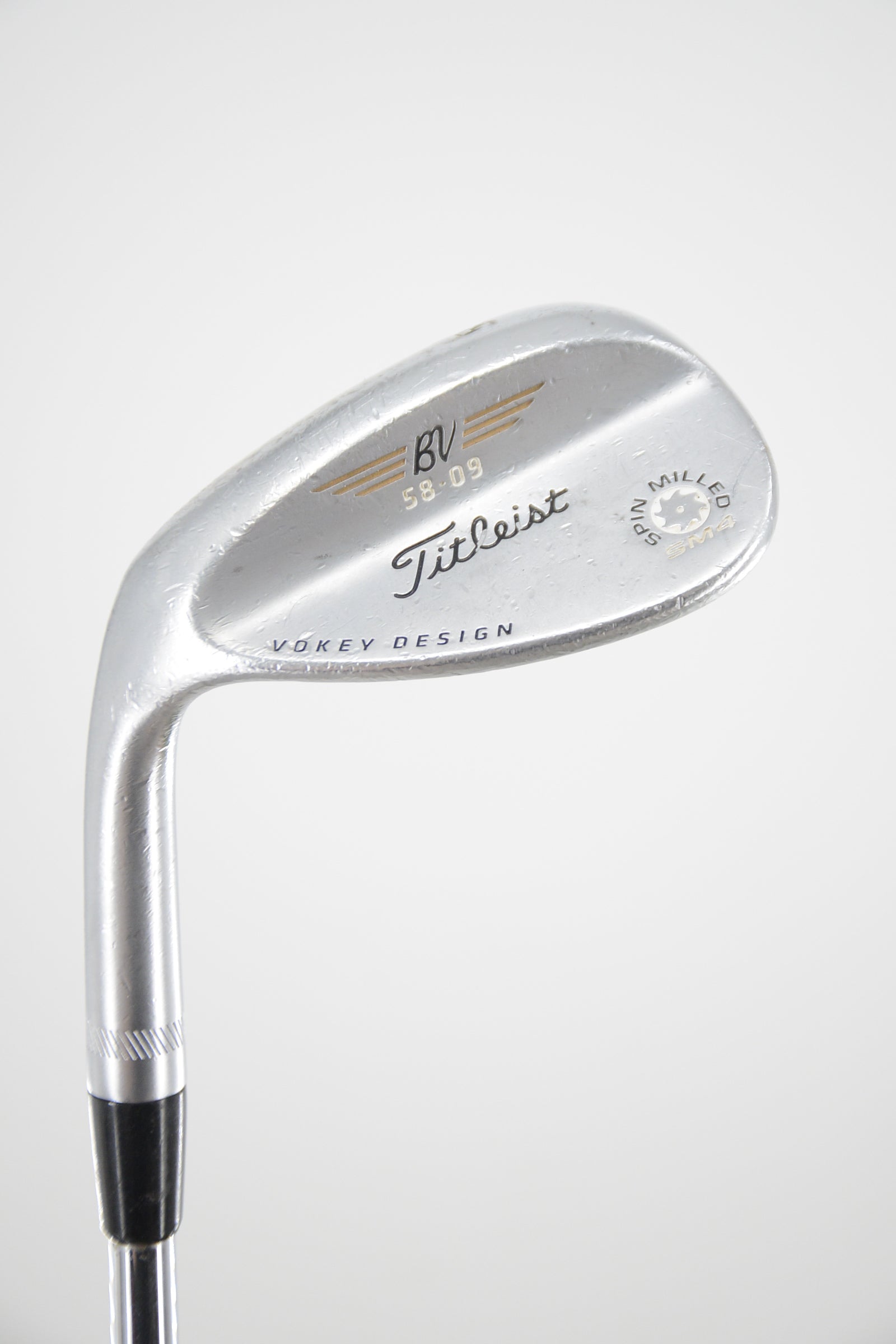 Lefty Titleist Vokey SM4 Tour Chrome 58 Degree Wedge Wedge Flex 34.75"
