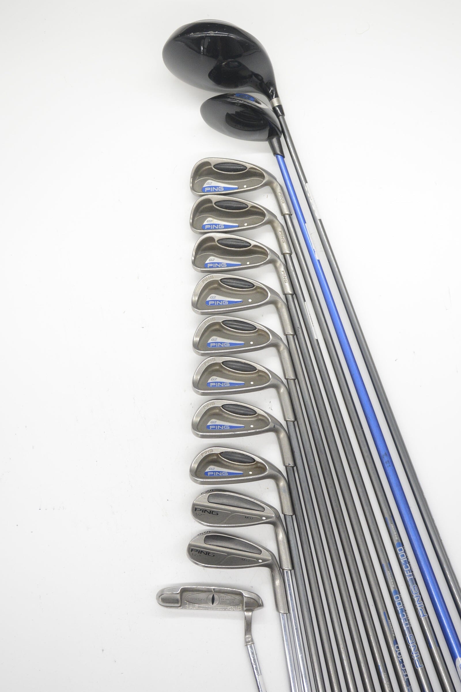 Ping G2 Mixed Full Set R Flex -0.75" Golf Clubs GolfRoots 