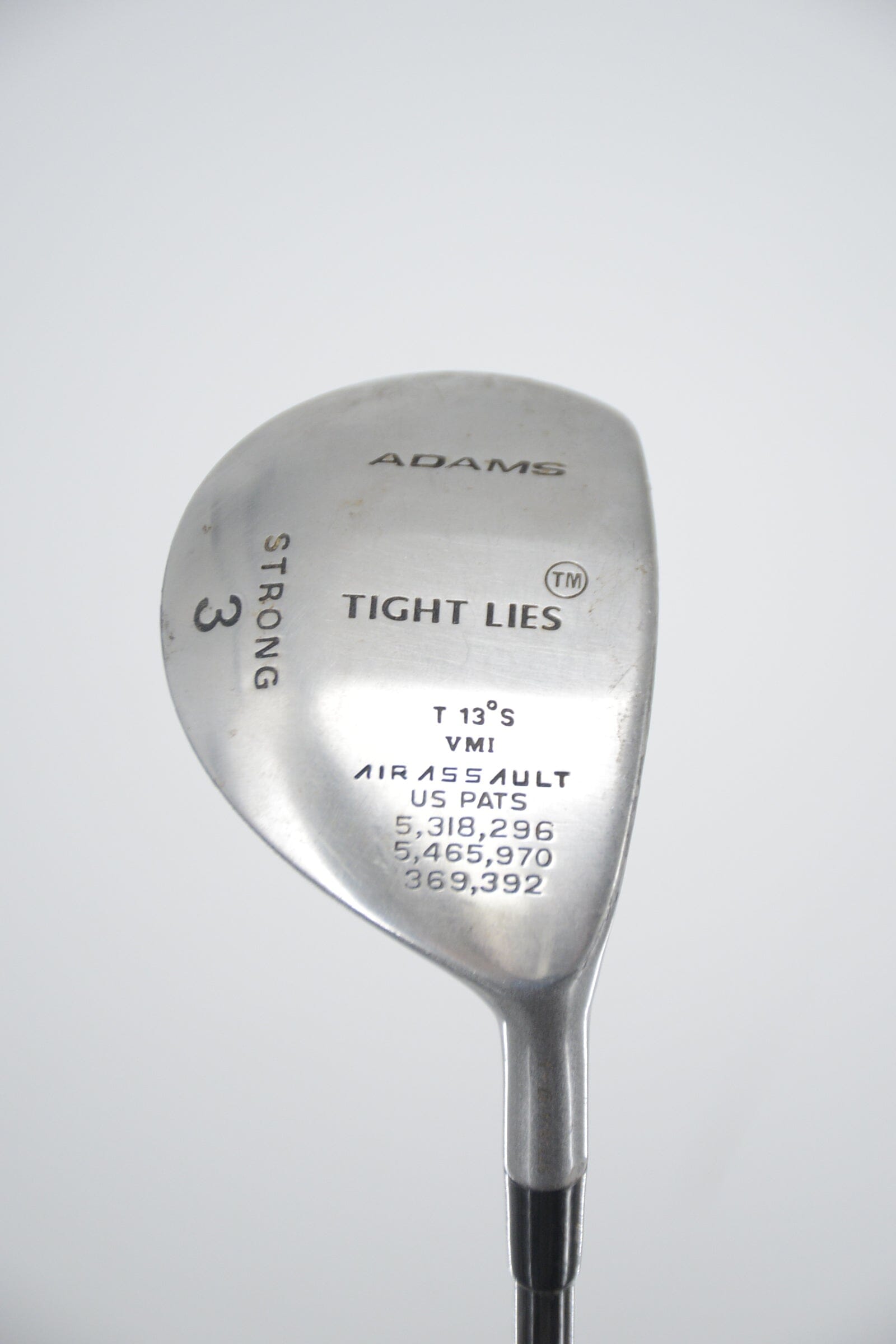 Adams Tight Lies Air Assault 3 Wood S Flex 43" Golf Clubs GolfRoots 