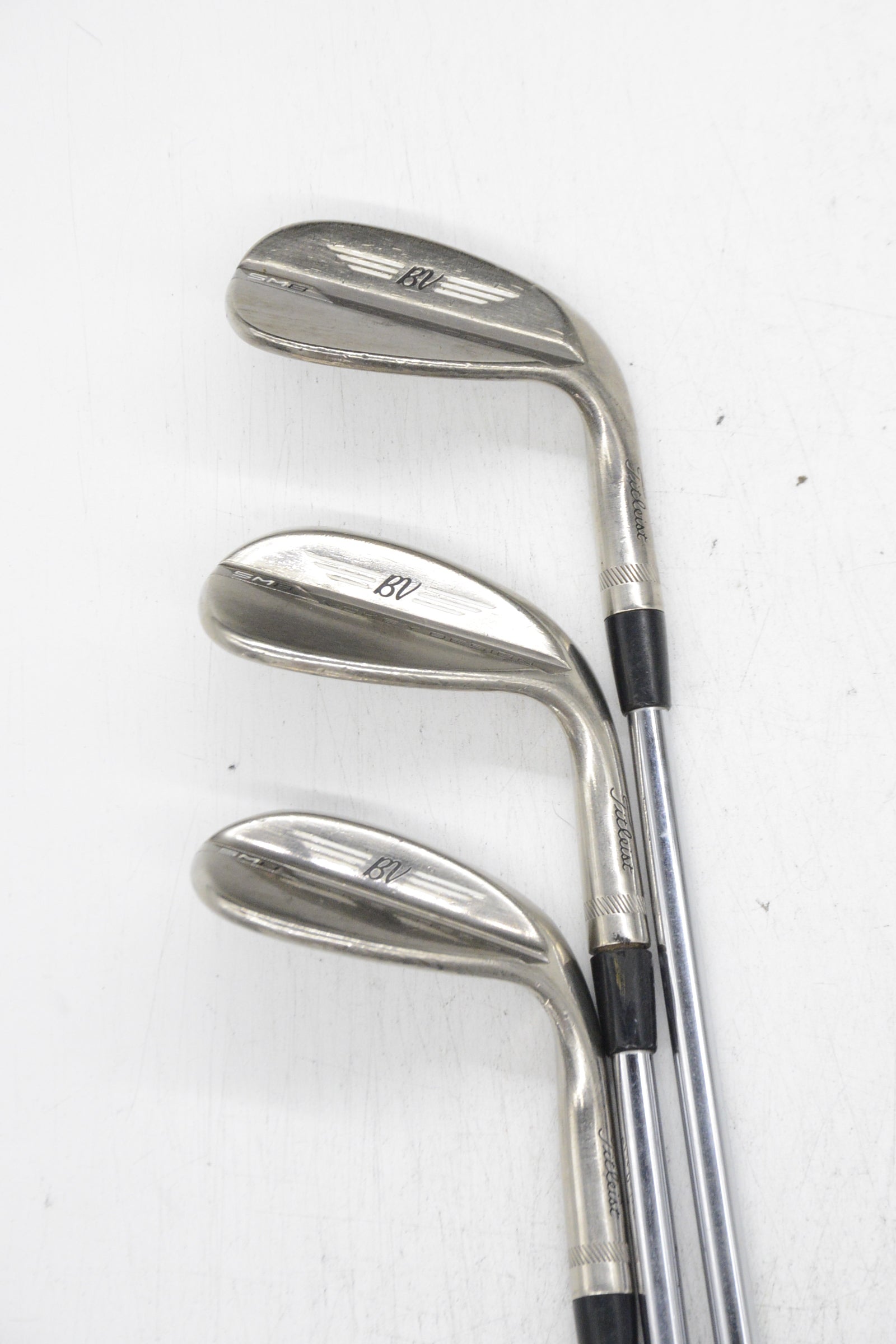 Titleist Vokey SM8 Brushed Steel 50, 54, 60 Degree Wedge Set Wedge Flex