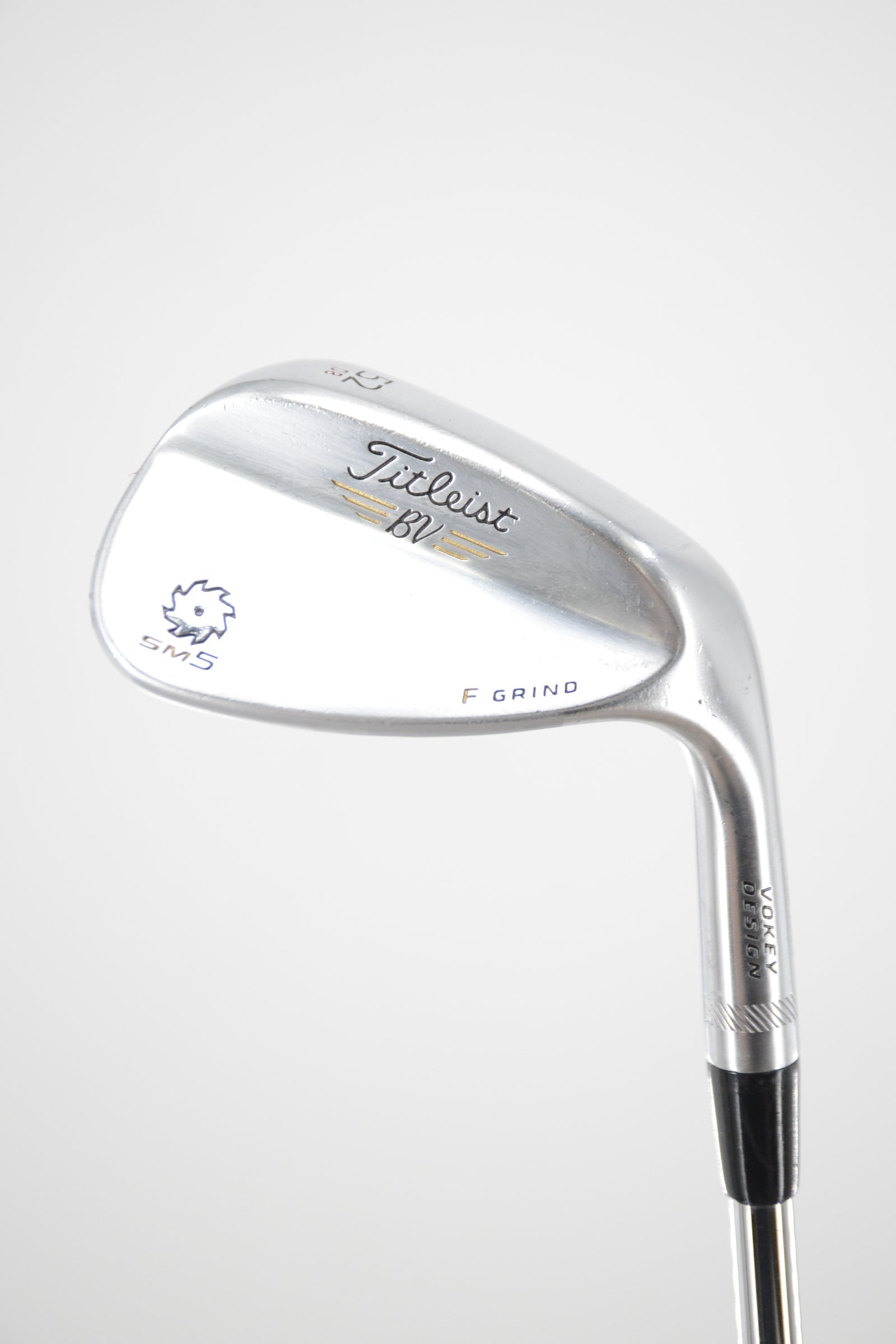 Titleist Vokey SM5 Tour Chrome 52 Degree Wedge Wedge Flex 35.25"