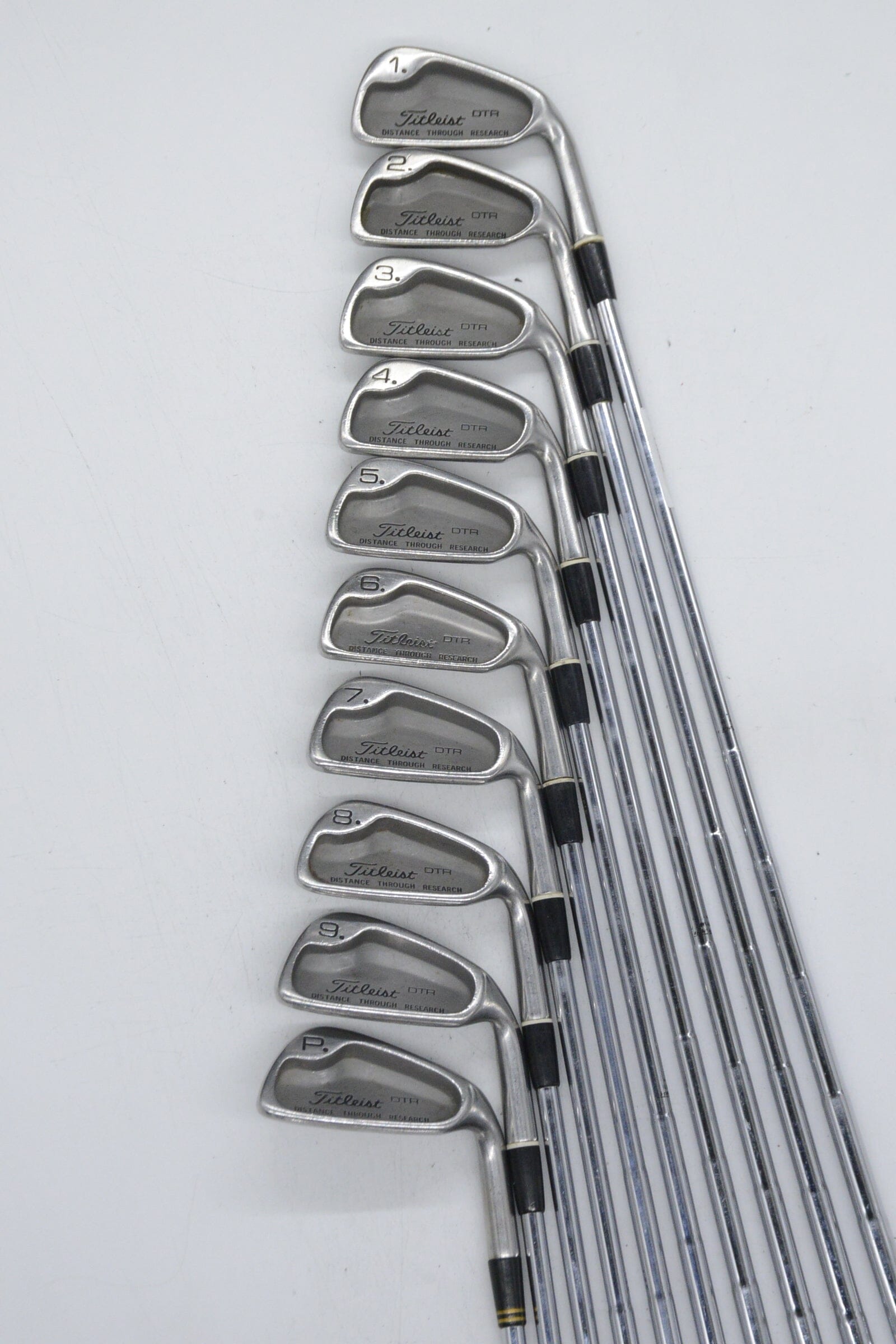 Titleist DTR 1-PW Iron Set S Flex -0.25" Golf Clubs GolfRoots 