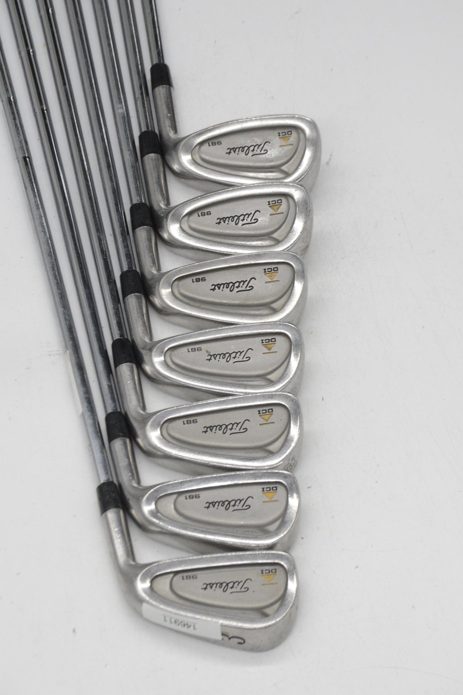 Titleist DCI 981 3-9 Iron Set S Flex Std Length Golf Clubs GolfRoots 