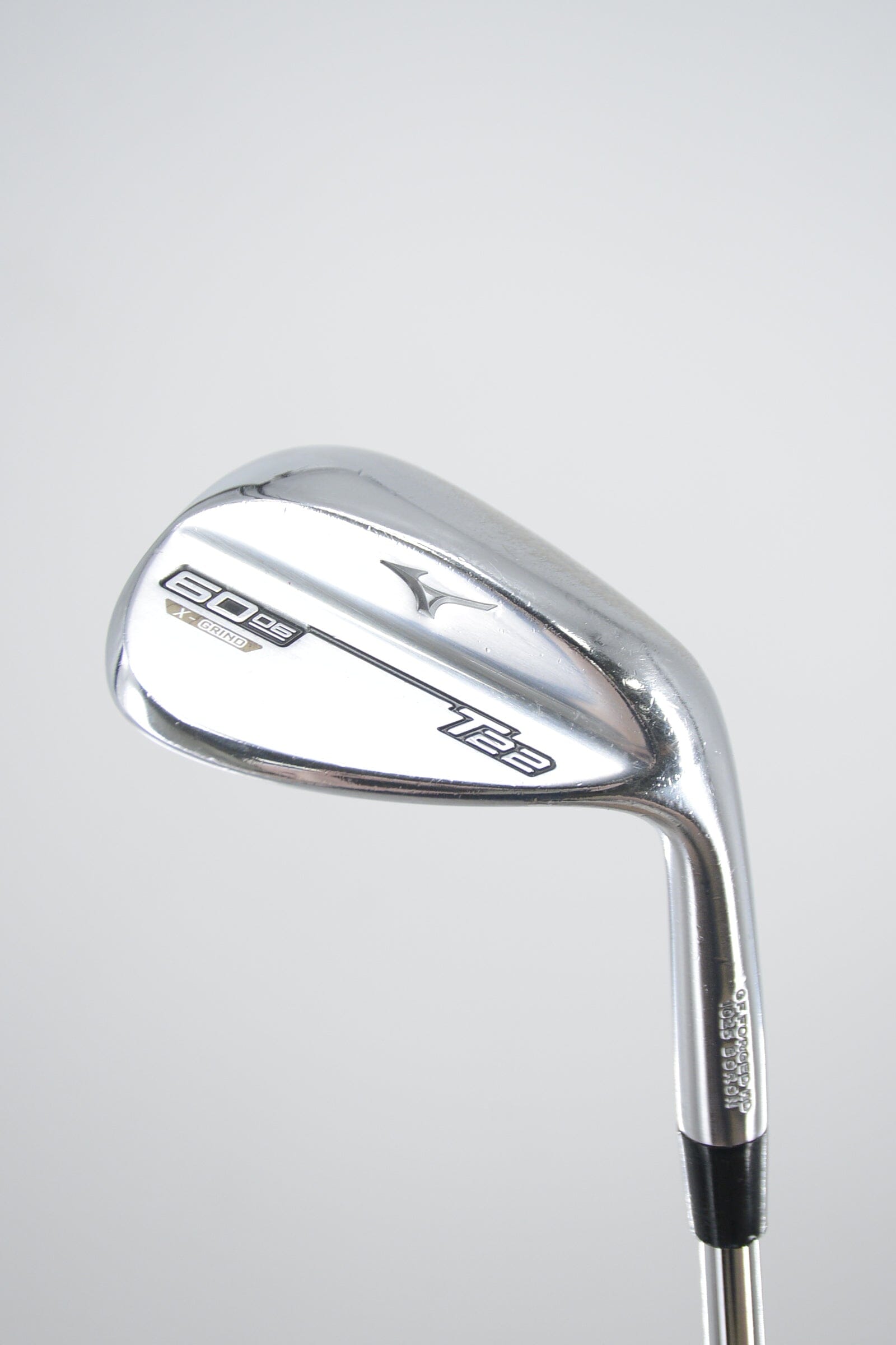Mizuno T22 Satin Chrome 60 Degree Wedge S Flex 35" Golf Clubs GolfRoots 