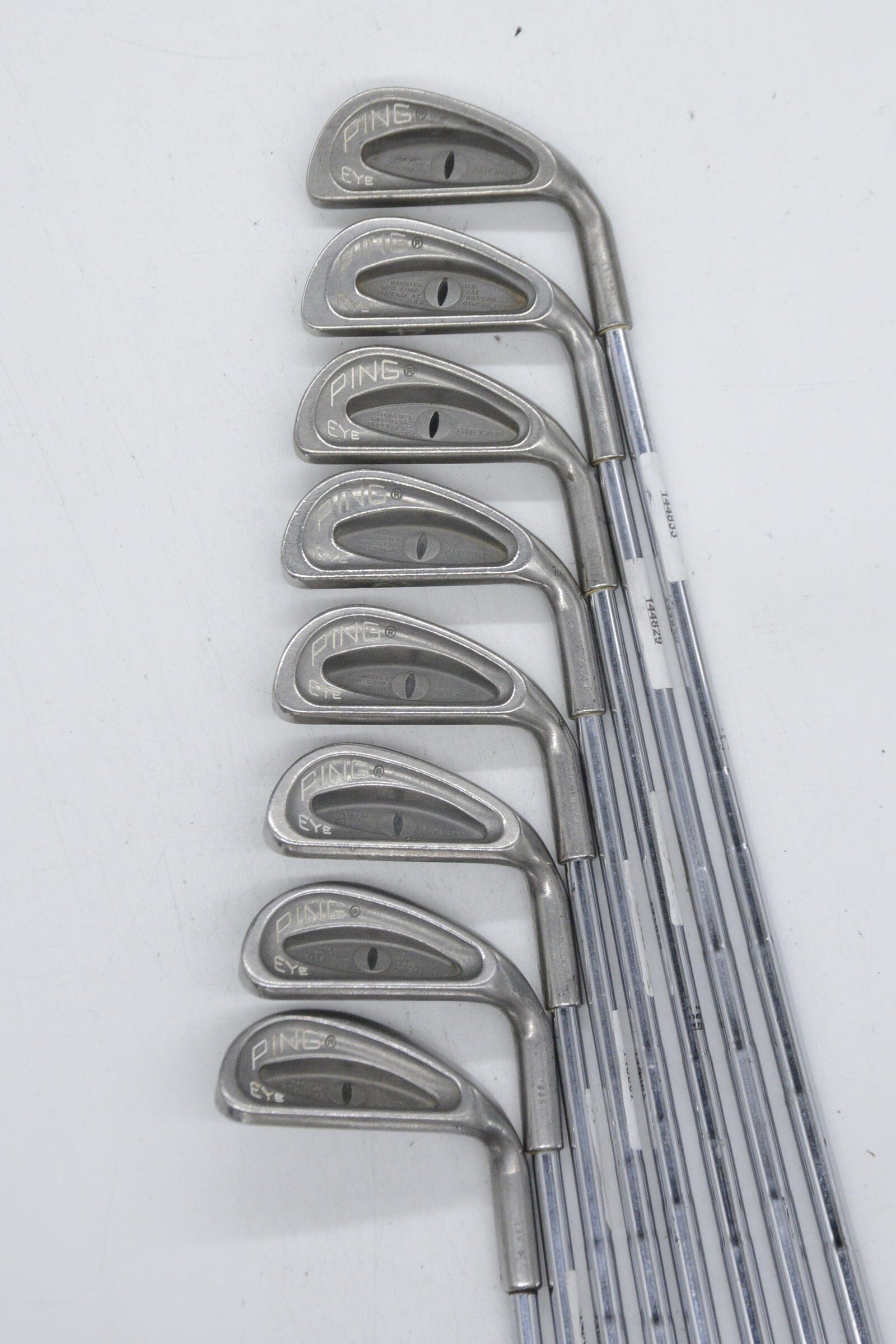 Ping Eye 2-6, 8-PW Iron Set S Flex -0.25" Golf Clubs GolfRoots 