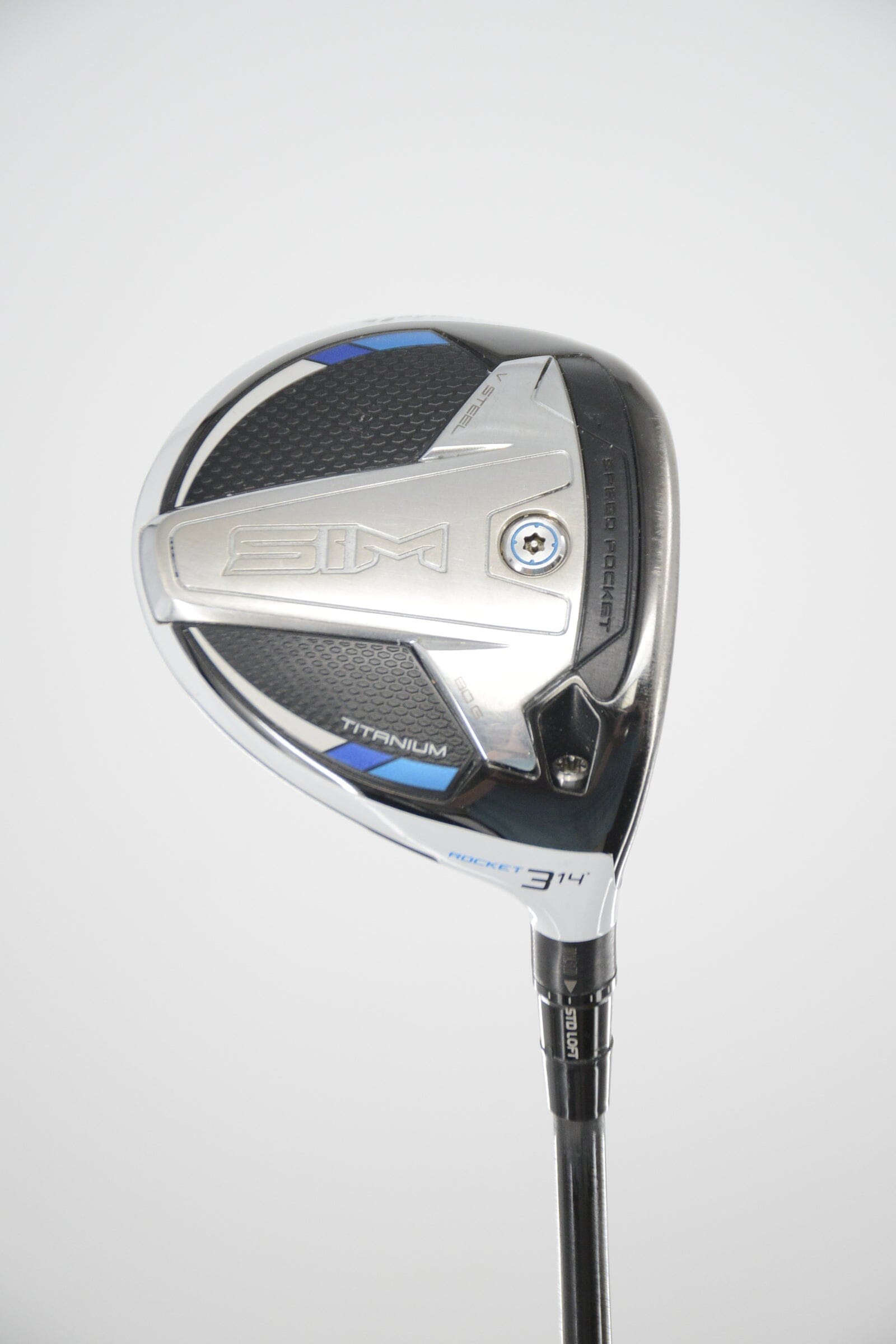 TaylorMade Sim Ti Rocket 3 Wood S Flex 42.5" Golf Clubs GolfRoots 