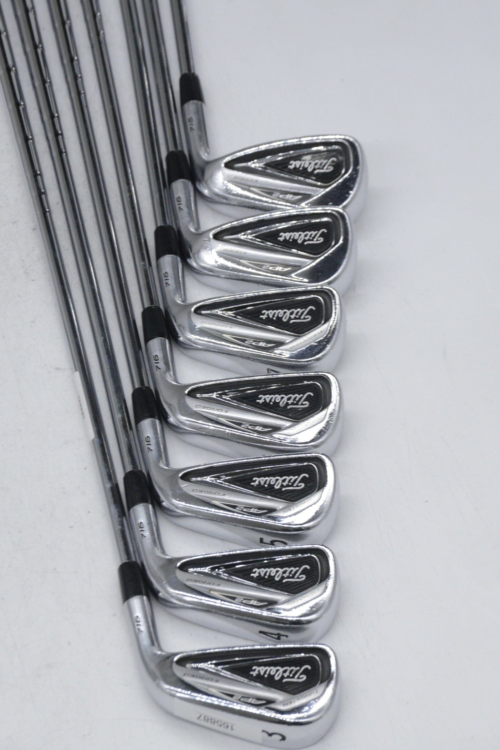 Titleist 716 AP2 Forged 3-9 Iron Set S Flex Std Length Golf Clubs GolfRoots 