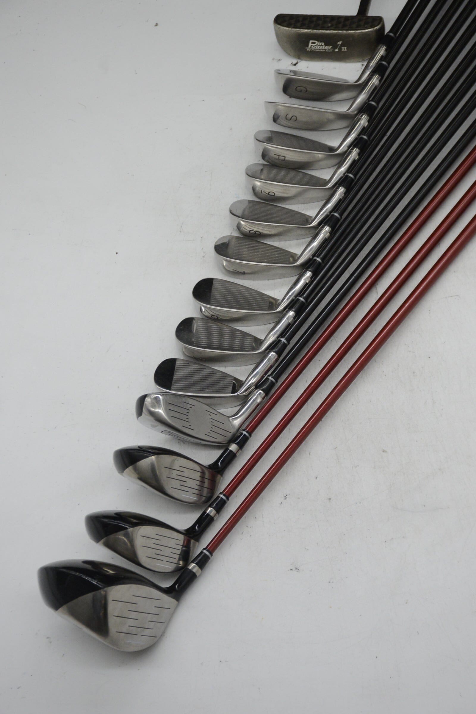 Pinseeker Bombshell Mixed Full Set SR Flex +0.25" Golf Clubs GolfRoots 