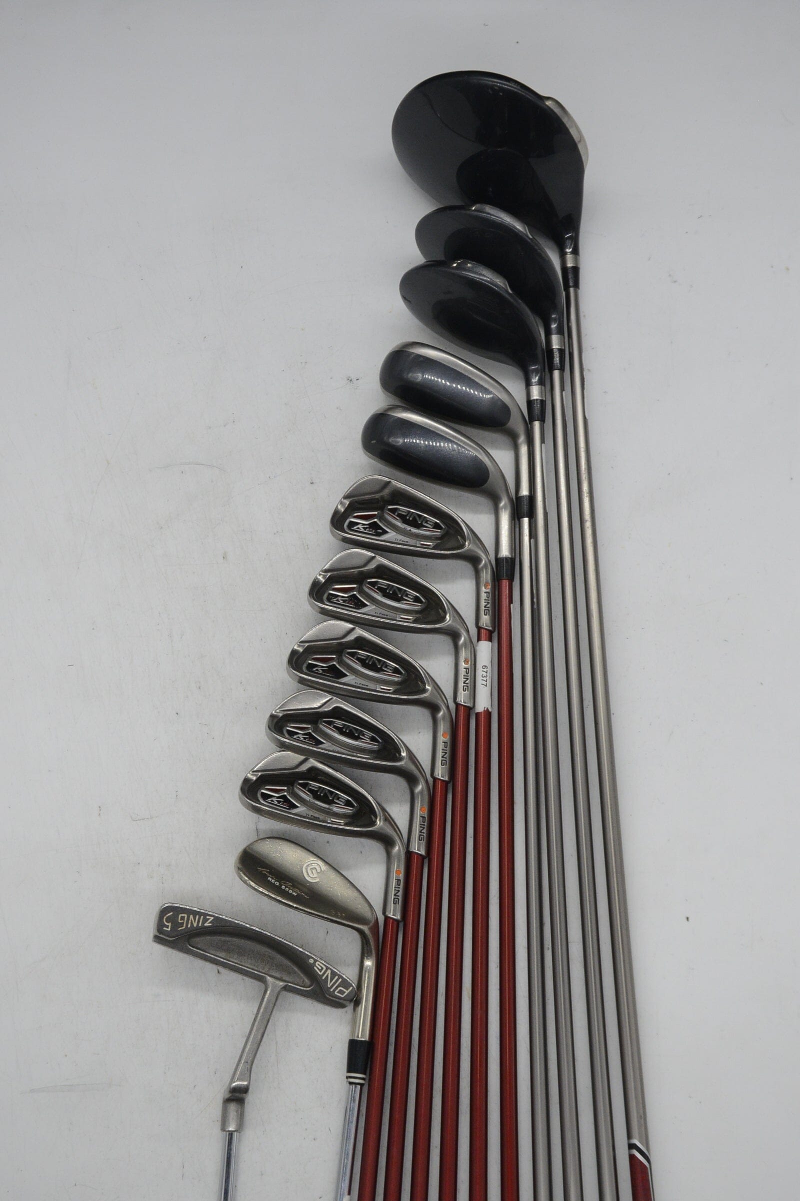 Women's Ping K15 Mixed Full Set W Flex -1" Golf Clubs GolfRoots 