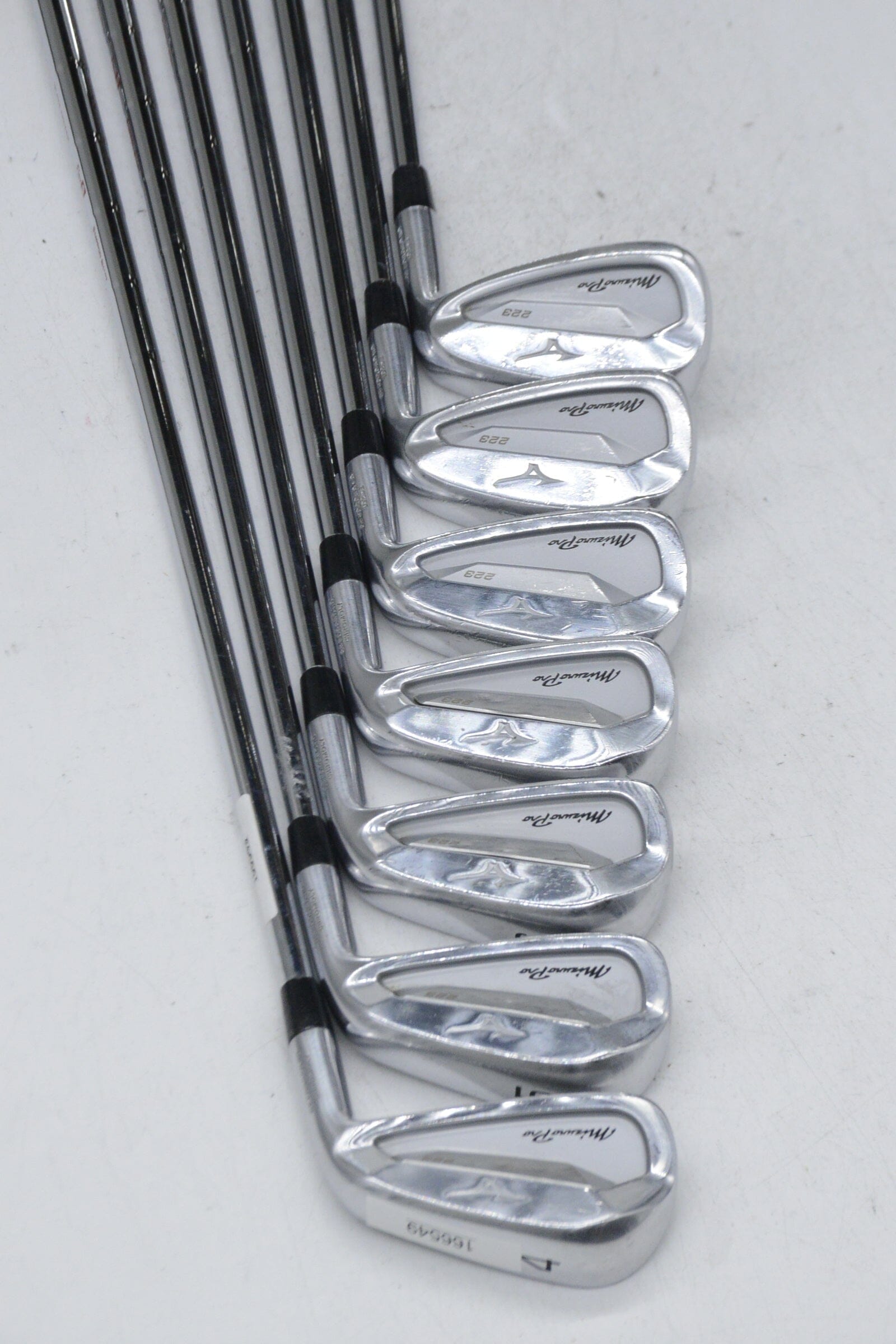 Mizuno Pro 223 4-PW Iron Set S Flex -0.25" Golf Clubs GolfRoots 
