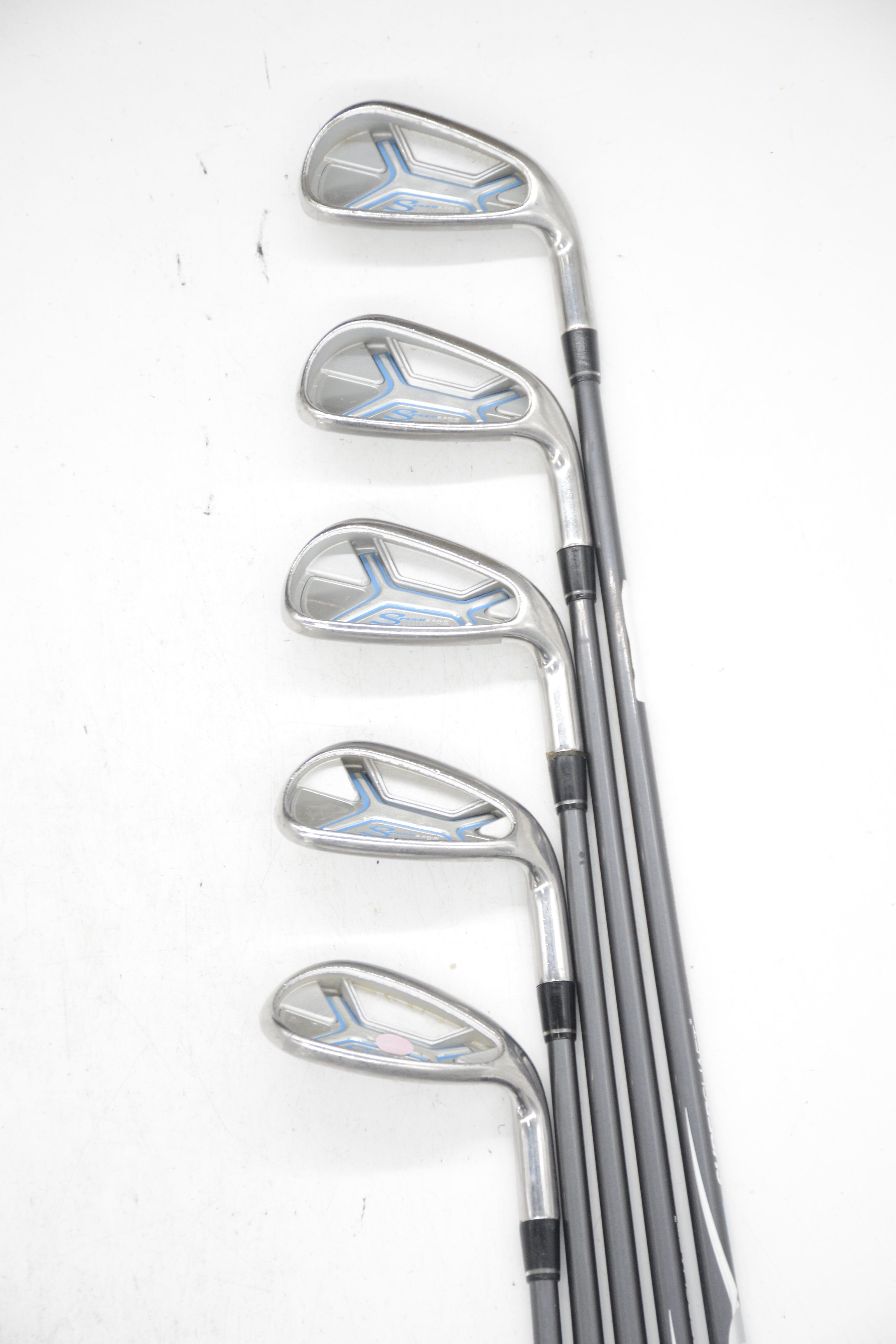 Women's Adams Speedline 6-8, PW, SW Iron Set W Flex -0.5" Golf Clubs GolfRoots 