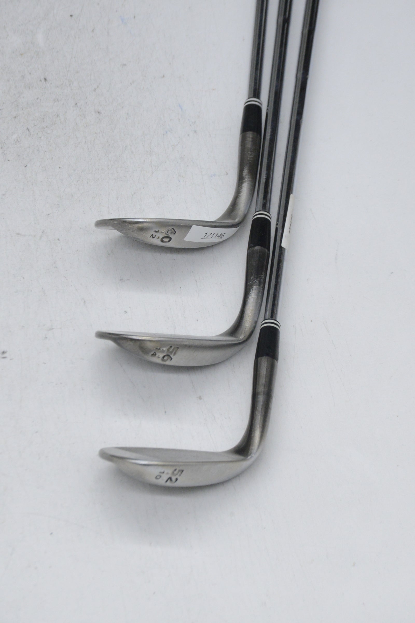 Cleveland CG15 Black Pearl 52, 56, 60 Degree Wedge Set Wedge Flex