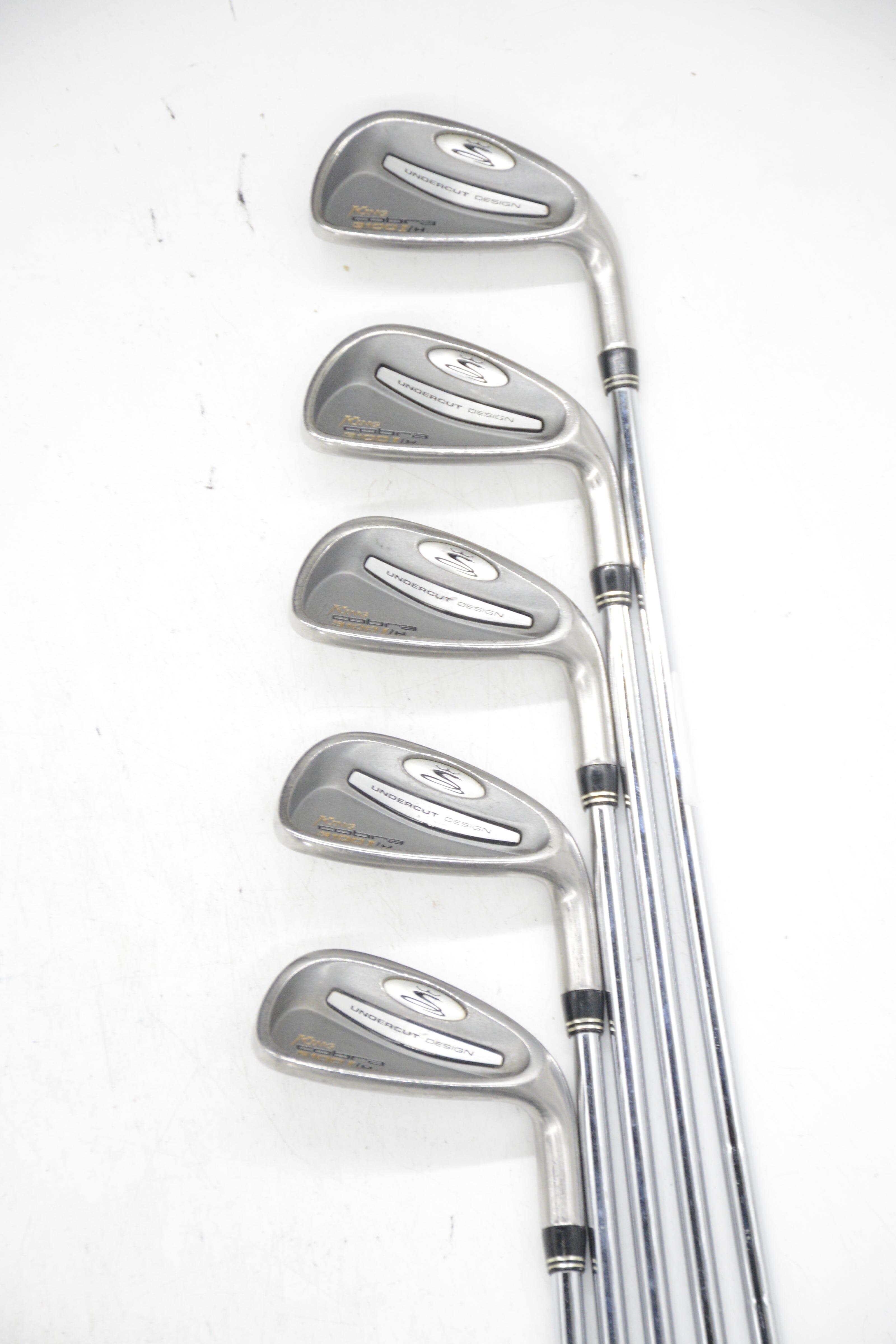 Cobra 3100 I/H 5-9 Iron Set R Flex Std Length Golf Clubs GolfRoots 