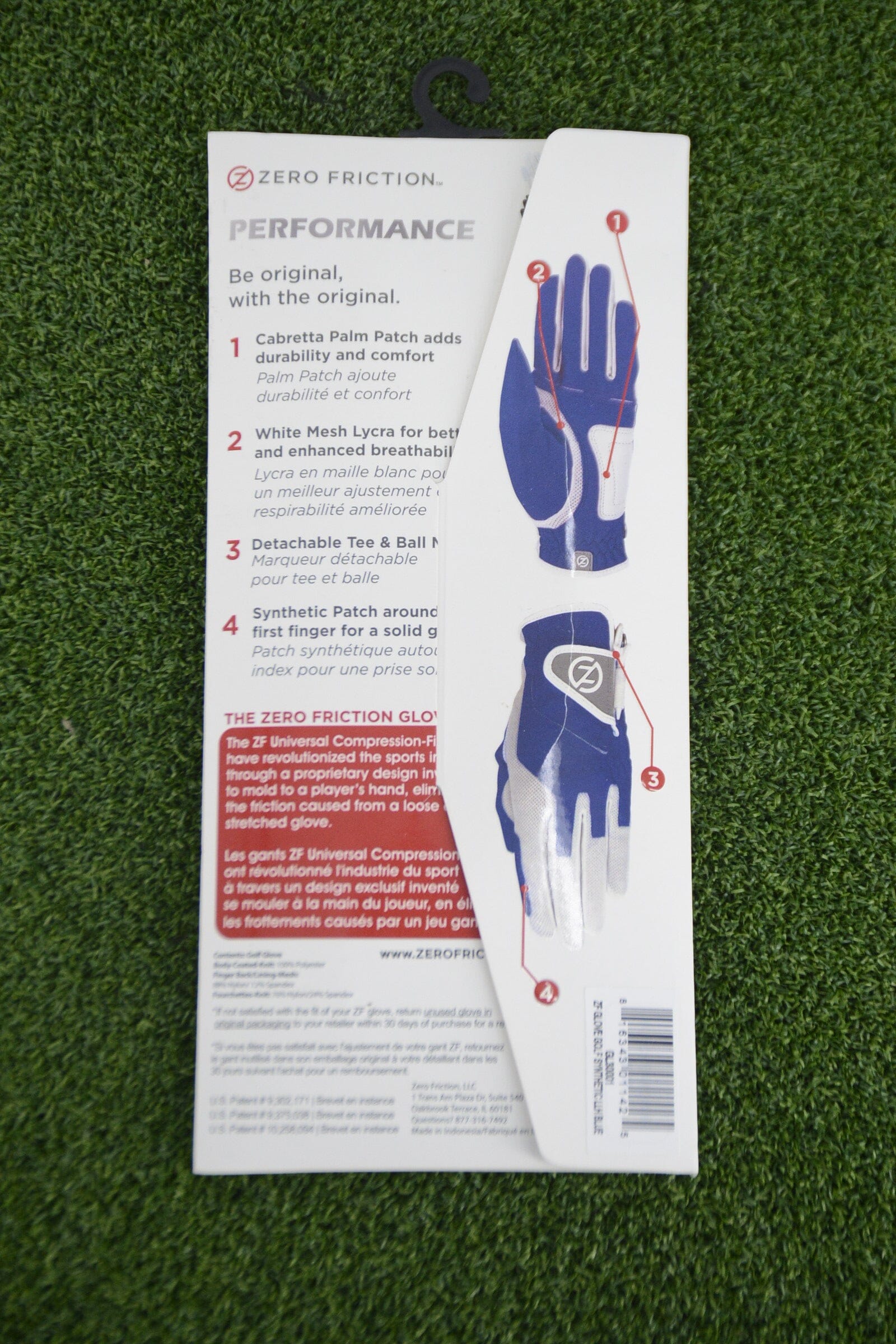 NEW Women's Zero Friction Performance Glove - Universal Fit GolfRoots 