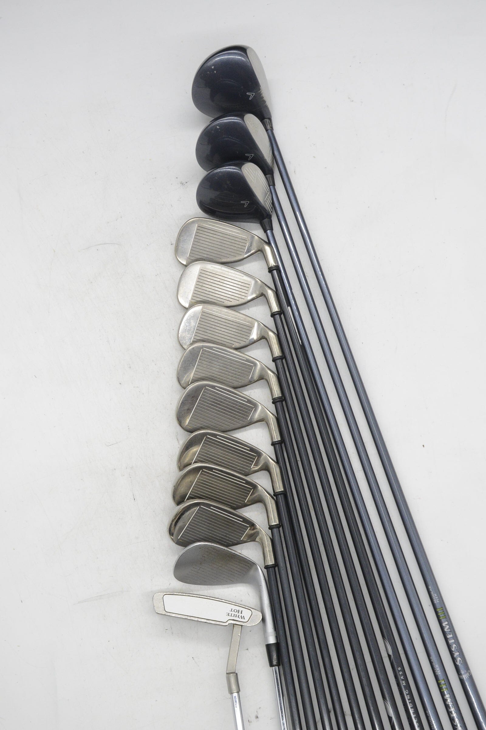 Lefty Callaway Hawk Eye Vft Mixed Full Set R Flex -0.25" Golf Clubs GolfRoots 