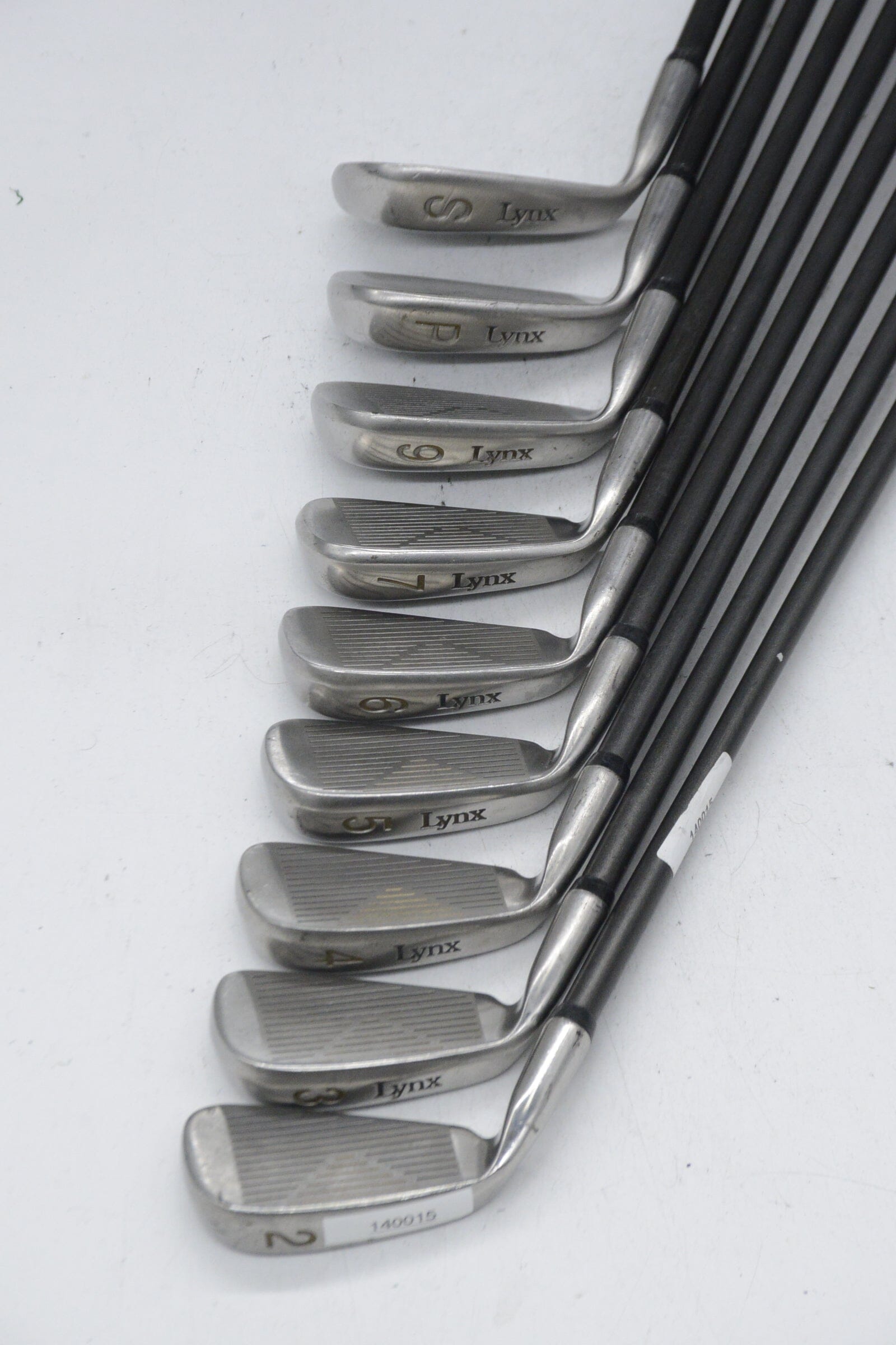 Lynx Black Cat 2-7, 9-PW, SW Iron Set R Flex -0.25" Golf Clubs GolfRoots 