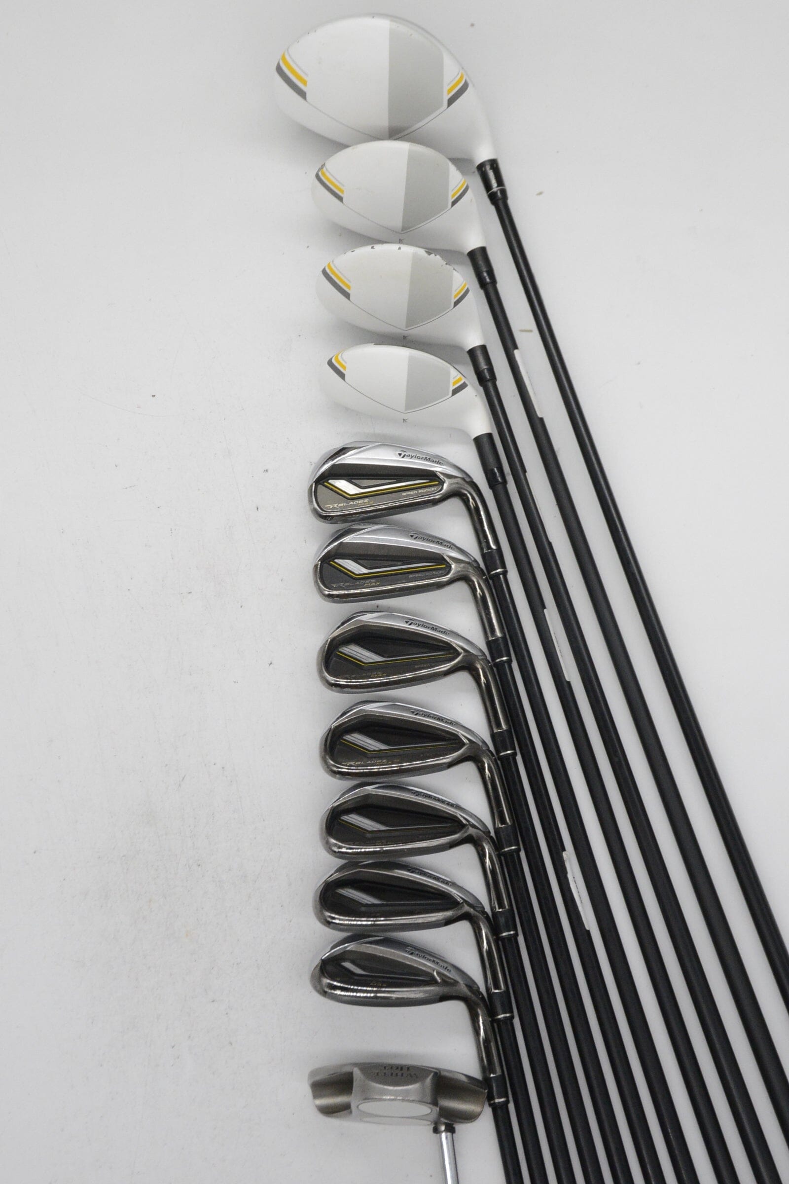 TaylorMade Rocketbladez Max Mixed Full Set R Flex +0.25" Golf Clubs GolfRoots 