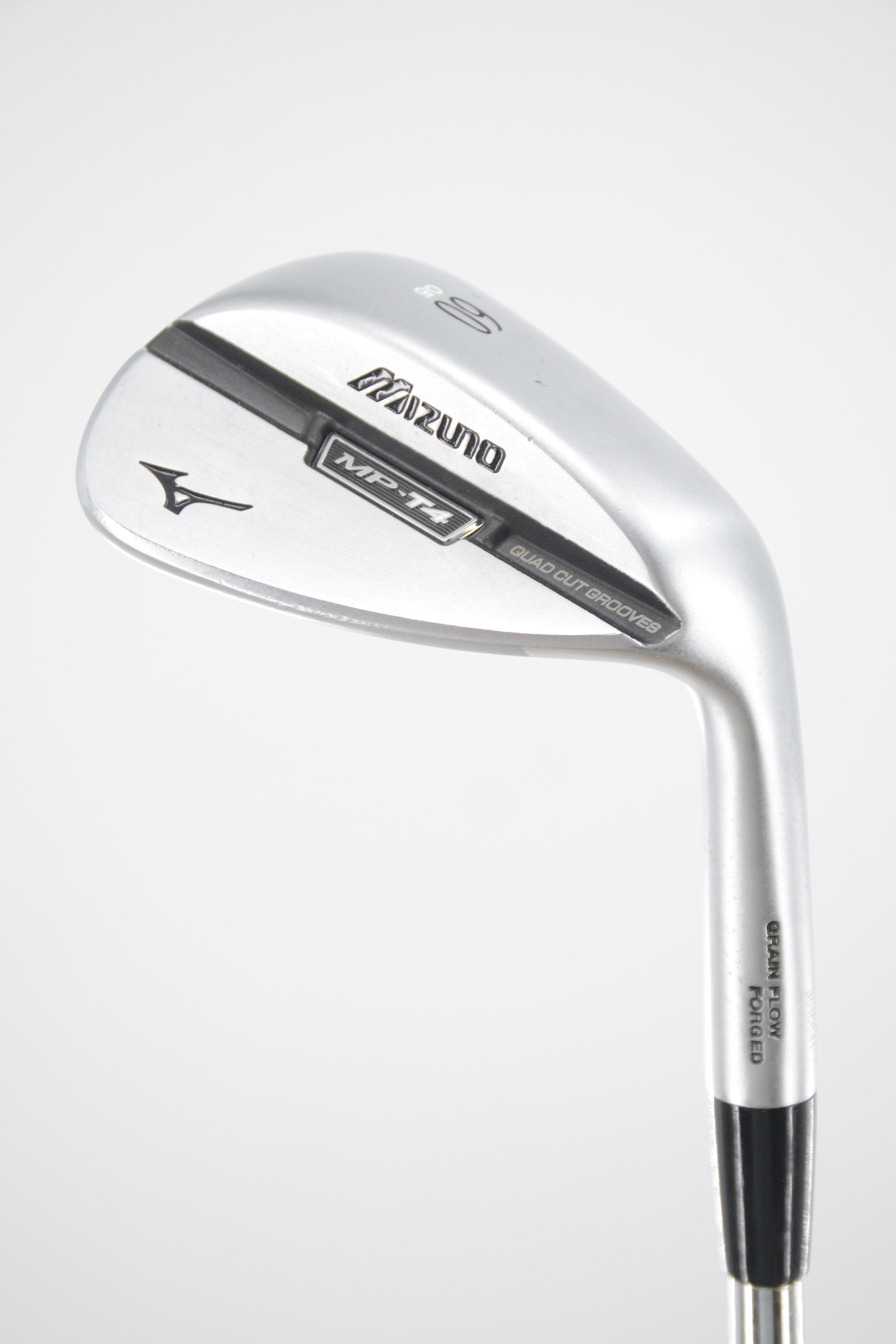 Mizuno MP-T4 White Satin Chrome 60 Degree Wedge S Flex 35" Golf Clubs GolfRoots 