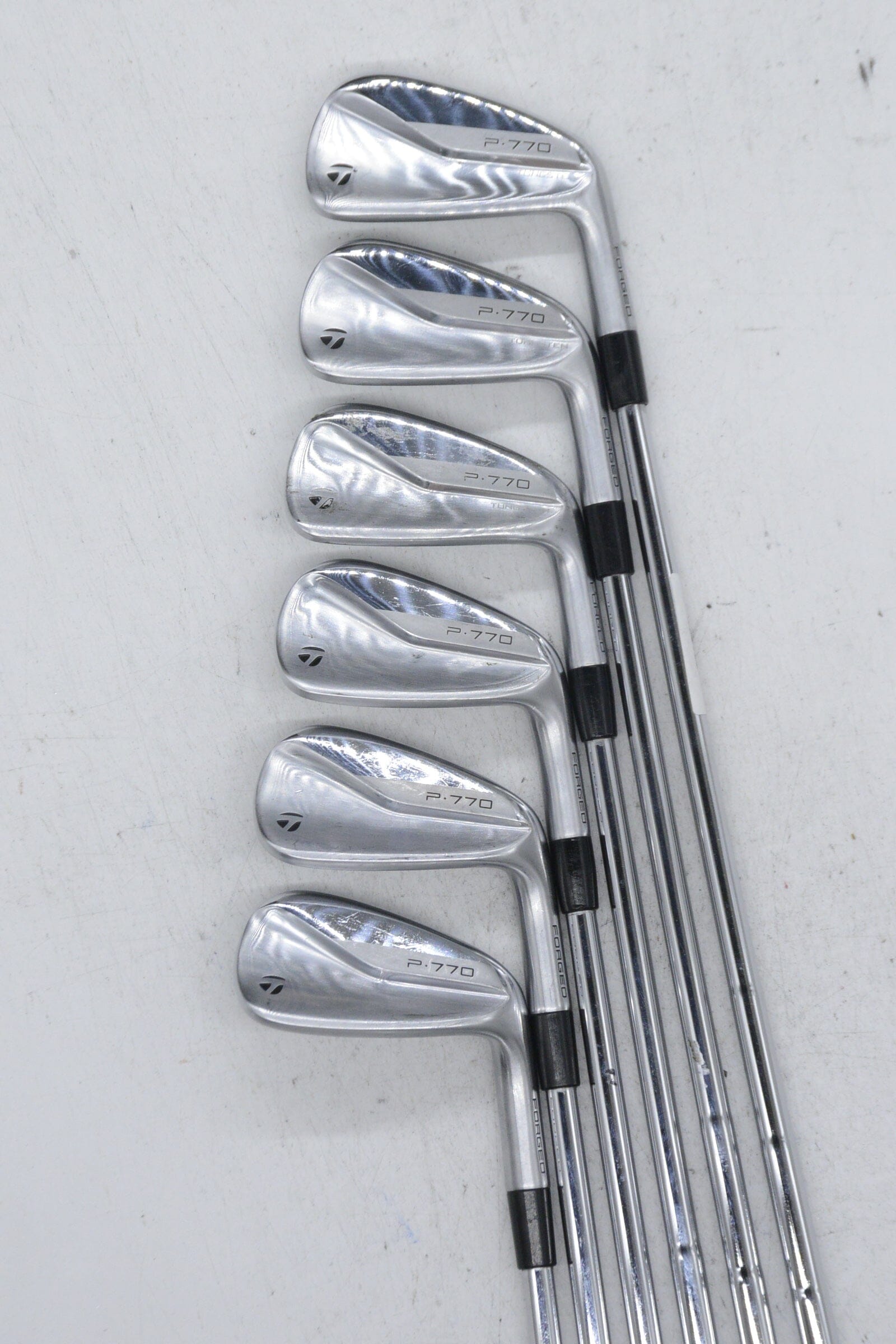 TaylorMade P770 '20 5-PW Iron Set X Flex +0.5" Golf Clubs GolfRoots 