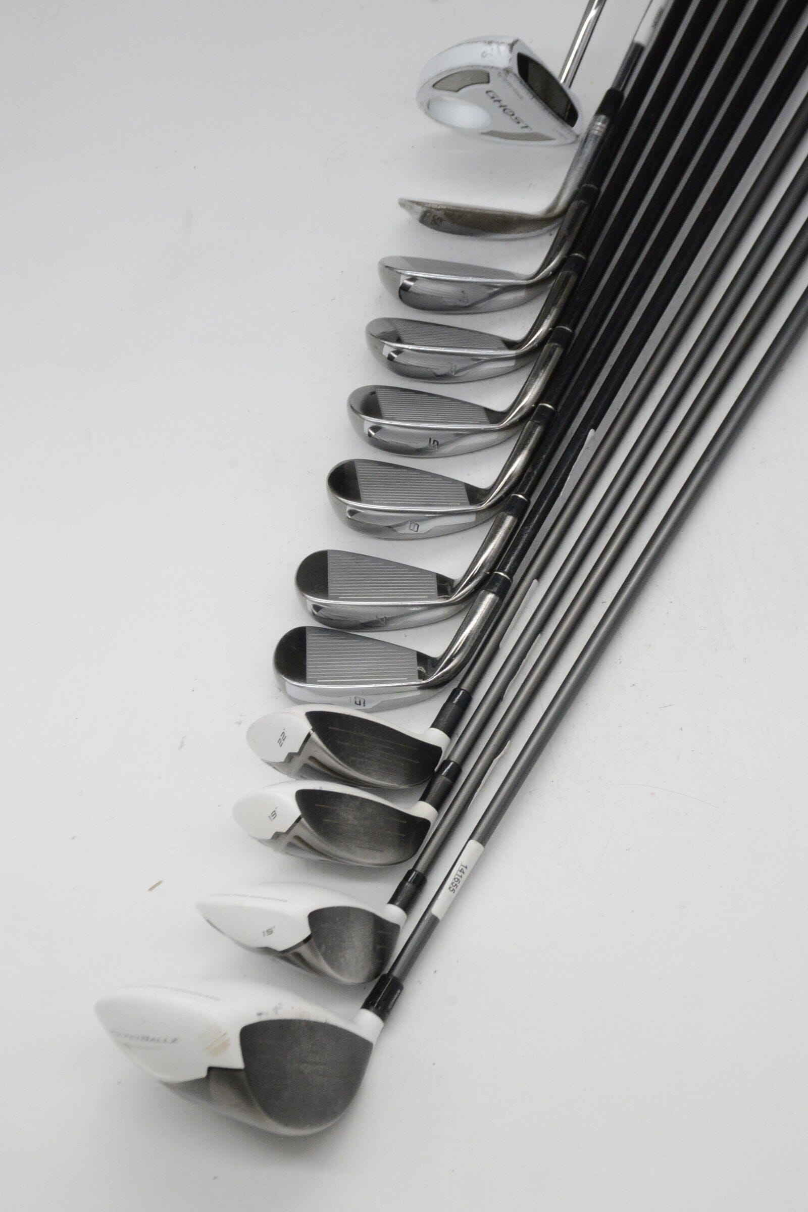 TaylorMade Rocketballz Max Mixed Full Set R Flex -0.25" Golf Clubs GolfRoots 