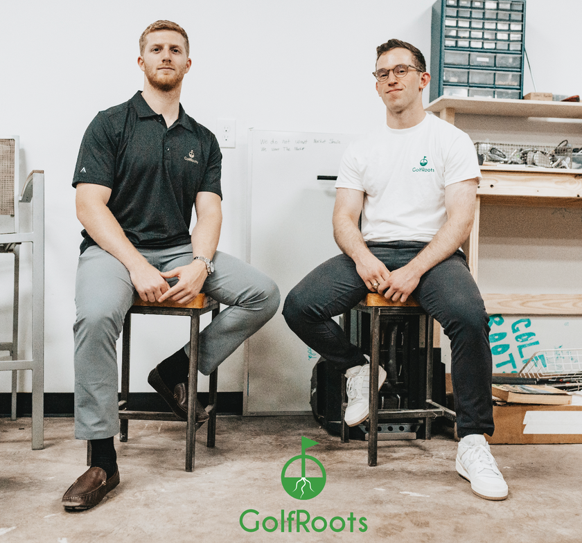 Ben Stromberg and Jake Hoffman, GolfRoots co-founders