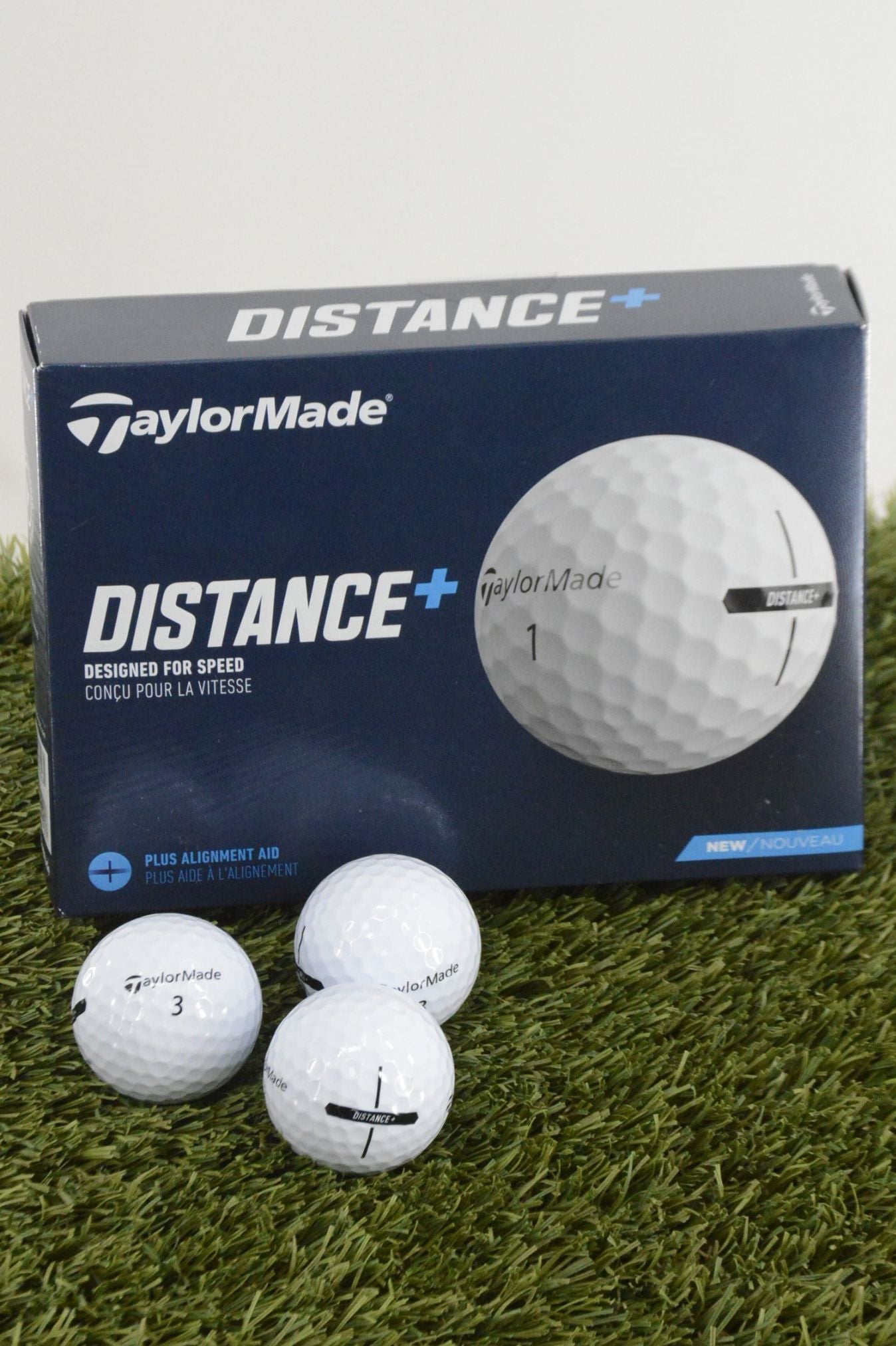TaylorMade 2021 Distance+ Golf Balls - One Dozen GolfRoots 