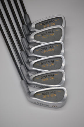 Palm Springs Mid-Size Pro 1500 3-9 Iron Set S Flex Golf Clubs GolfRoots 