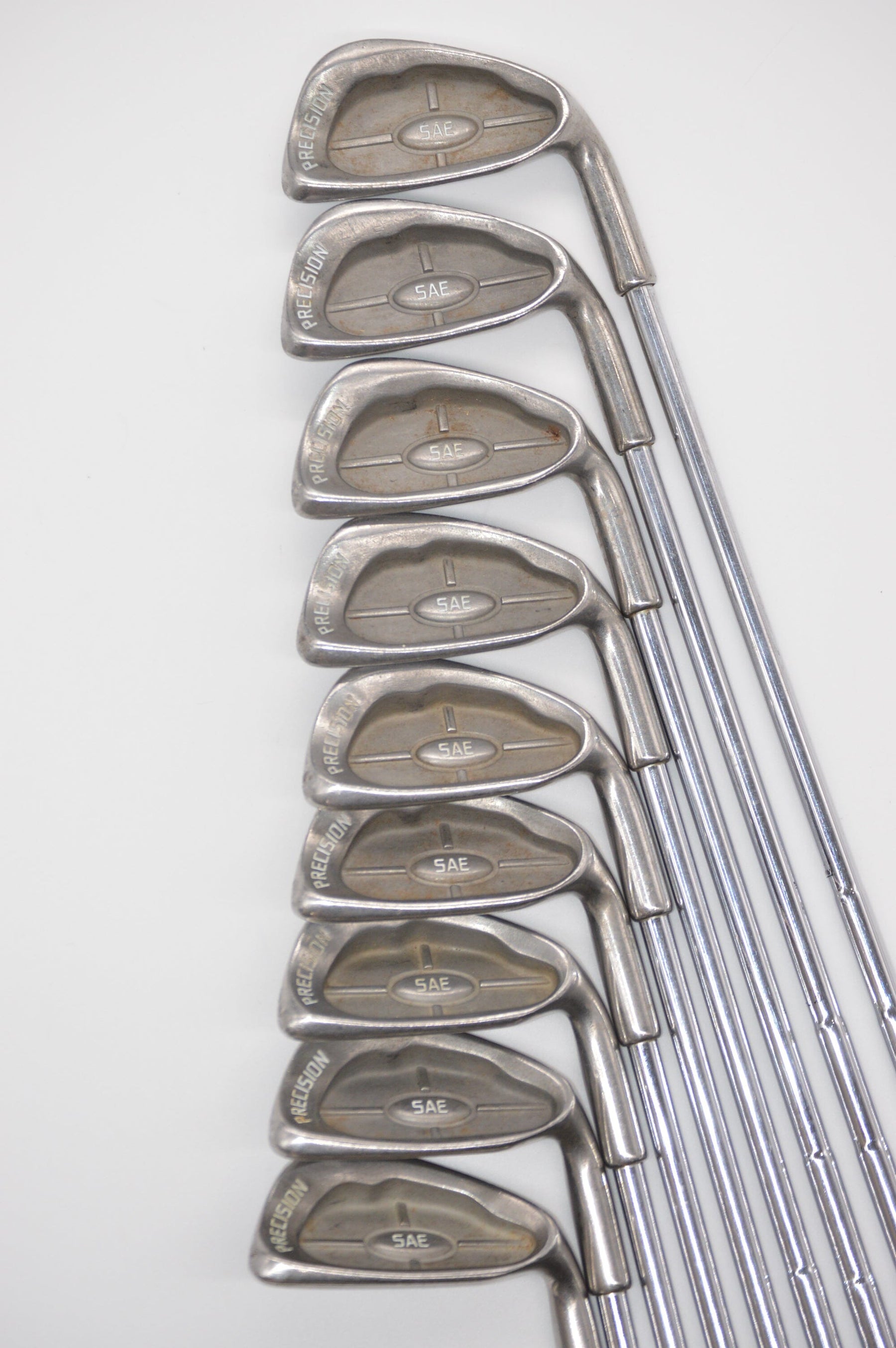 Precision SAE 3-PW, SW Iron Set R Flex Golf Clubs GolfRoots 