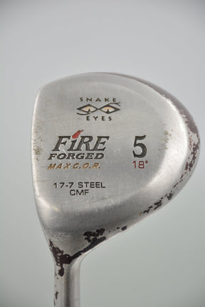 Lefty Snake Eyes Fire Forged Max COR 5 Wood SR Flex Golf Clubs GolfRoots 