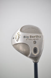 Women's Callaway Big Bertha Steelhead 9 Wood W Flex Golf Clubs GolfRoots 