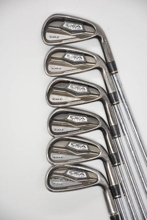 Adams Idea Black CB3 4-8, PW Iron Set R Flex Golf Clubs GolfRoots 